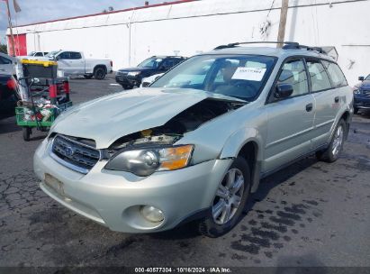 2005 SUBARU OUTBACK 2.5I Champagne  Gasoline 4S4BP61C357371387 photo #3