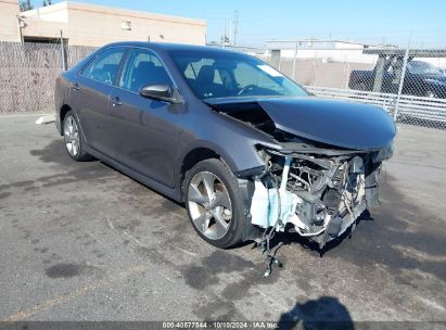 2012 TOYOTA CAMRY SE V6 Gray  Gasoline 4T1BK1FKXCU009735 photo #1