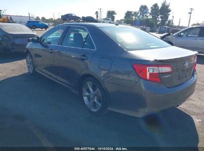 2012 TOYOTA CAMRY SE V6 Gray  Gasoline 4T1BK1FKXCU009735 photo #4