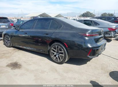 2024 BMW 740 I XDRIVE Black  Gasoline WBA33EH0XRCR08308 photo #4