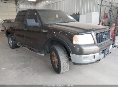 2005 FORD F-150 FX4/LARIAT/XLT Gray  Gasoline 1FTPW14575KE96418 photo #1