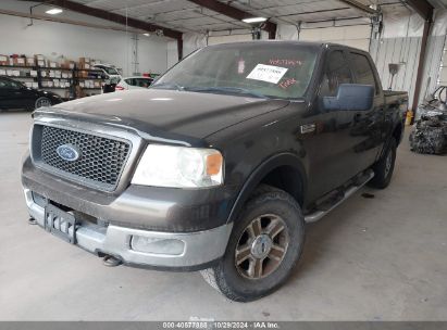 2005 FORD F-150 FX4/LARIAT/XLT Gray  Gasoline 1FTPW14575KE96418 photo #3