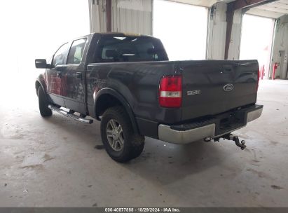 2005 FORD F-150 FX4/LARIAT/XLT Gray  Gasoline 1FTPW14575KE96418 photo #4