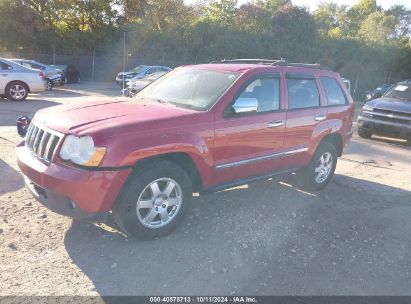 2010 JEEP GRAND CHEROKEE LAREDO Red  Gasoline 1J4PR4GK3AC135566 photo #3