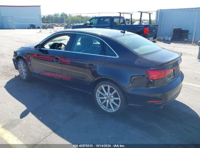 2015 AUDI A3 2.0T PREMIUM Black  Flexible Fuel WAUBFGFFXF1004486 photo #4