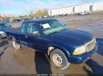 2002 GMC SONOMA SL Blue  Gasoline 1GTCS19WX28203597 photo #1