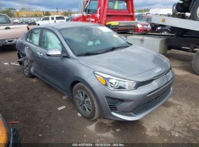 2023 KIA RIO S Gray  Gasoline 3KPA24AD1PE603211 photo #1