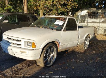 1995 CHEVROLET S TRUCK S10 White  Gasoline 1GCCS1440SK261694 photo #3