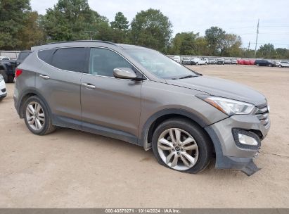 2016 HYUNDAI SANTA FE SPORT 2.0L TURBO Gray  Gasoline 5XYZW4LA2GG314805 photo #1