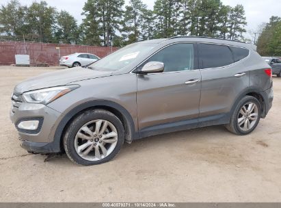 2016 HYUNDAI SANTA FE SPORT 2.0L TURBO Gray  Gasoline 5XYZW4LA2GG314805 photo #3