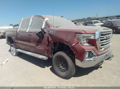 2020 GMC SIERRA 1500 4WD  SHORT BOX SLT Red  Gasoline 3GTU9DED7LG186310 photo #1