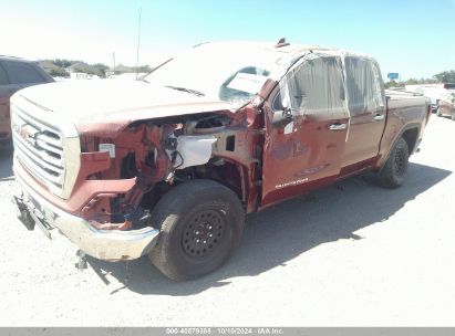 2020 GMC SIERRA 1500 4WD  SHORT BOX SLT Red  Gasoline 3GTU9DED7LG186310 photo #3