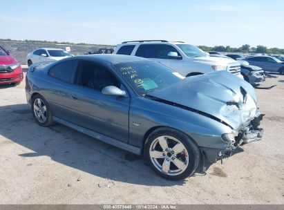 2006 PONTIAC GTO Gray  Gasoline 6G2VX12U26L814124 photo #1