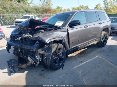 2021 JEEP GRAND CHEROKEE L ALTITUDE 4X4 Black  Gasoline 1C4RJKAG0M8210522 photo #3