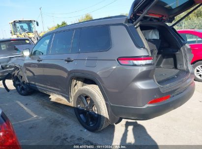 2021 JEEP GRAND CHEROKEE L ALTITUDE 4X4 Black  Gasoline 1C4RJKAG0M8210522 photo #4