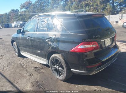 2014 MERCEDES-BENZ ML 350 4MATIC Black  Gasoline 4JGDA5HB5EA390396 photo #4