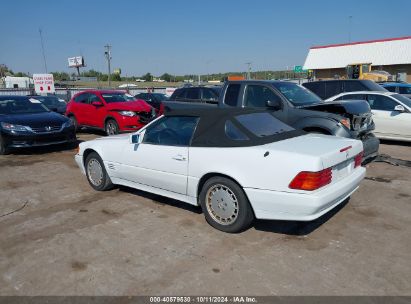 1991 MERCEDES-BENZ 500 SL White  Gasoline WDBFA66E1MF015721 photo #4