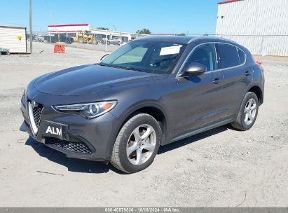 2019 ALFA ROMEO STELVIO RWD Gray  Gasoline ZASPAJAN1K7C70805 photo #3