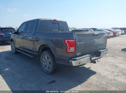 2015 FORD F-150 XLT Gray  Gasoline 1FTEW1EF9FKE37886 photo #4