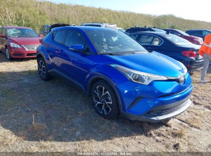 2018 TOYOTA C-HR XLE Blue  Gasoline NMTKHMBX3JR035406 photo #1