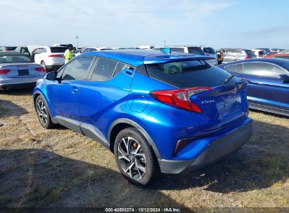 2018 TOYOTA C-HR XLE Blue  Gasoline NMTKHMBX3JR035406 photo #4