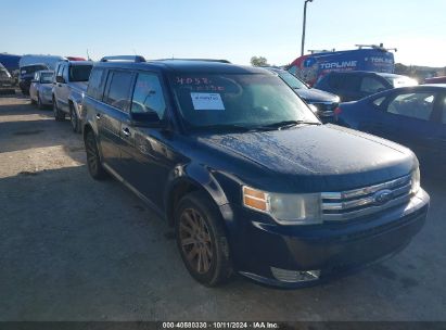 2010 FORD FLEX SEL Blue  Gasoline 2FMHK6CC3ABA70965 photo #1