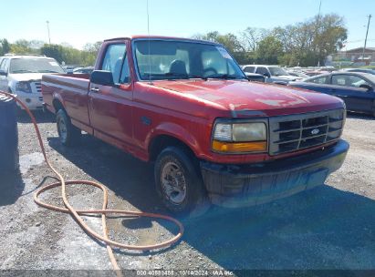 1996 FORD F150 Red  Gasoline 1FTEF15Y1TLB07313 photo #1