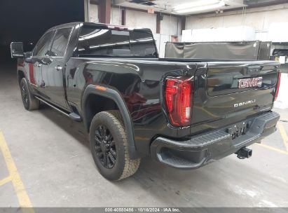 2022 GMC SIERRA 2500HD 4WD  STANDARD BED DENALI Black  Diesel 1GT49REY2NF153476 photo #4