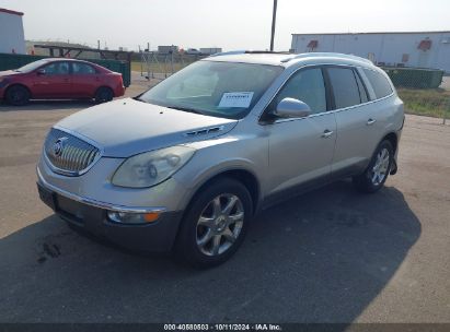 2008 BUICK ENCLAVE CXL Silver  Gasoline 5GAEV23798J101525 photo #3