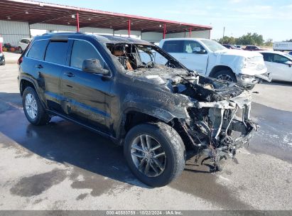 2018 JEEP GRAND CHEROKEE LAREDO E 4X4 Black  Flexible Fuel 1C4RJFAG0JC195276 photo #1