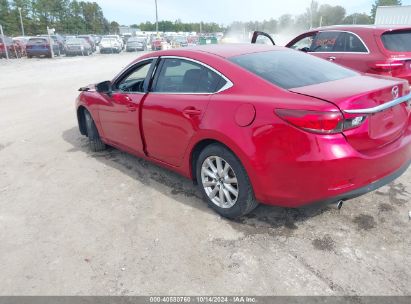 2016 MAZDA MAZDA6 I SPORT Red  Gasoline JM1GJ1U55G1463828 photo #4