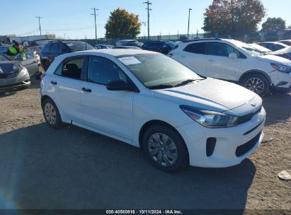 2018 KIA RIO LX White  Gasoline 3KPA25AB6JE120129 photo #1