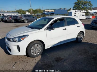 2018 KIA RIO LX White  Gasoline 3KPA25AB6JE120129 photo #3