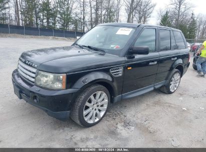 2006 LAND ROVER RANGE ROVER SPORT SUPERCHARGED Black  Gasoline SALSH23416A948561 photo #3