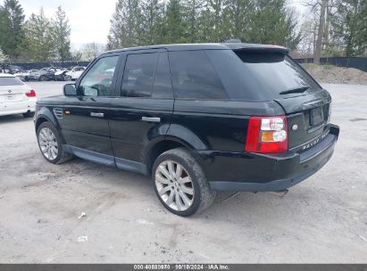 2006 LAND ROVER RANGE ROVER SPORT SUPERCHARGED Black  Gasoline SALSH23416A948561 photo #4