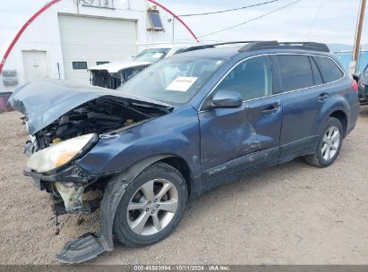 2013 SUBARU OUTBACK 2.5I PREMIUM Blue  Gasoline 4S4BRBCC1D3200773 photo #3