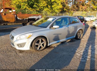 2011 VOLVO C30 T5 R-DESIGN Silver  Gasoline YV1672MK5B2245472 photo #3