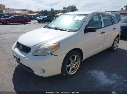 2007 TOYOTA MATRIX White  Gasoline 2T1KR32E97C636909 photo #3