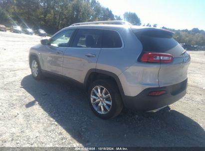 2017 JEEP CHEROKEE LIMITED FWD Silver  Flexible Fuel 1C4PJLDS2HW502493 photo #4