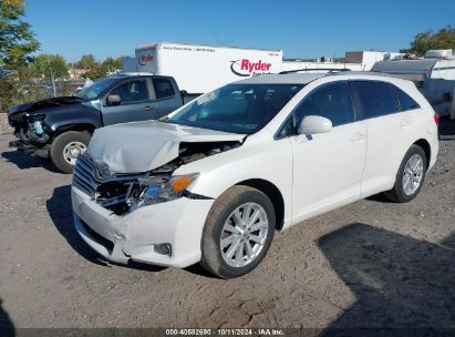 2010 TOYOTA VENZA White  Gasoline 4T3BA3BBXAU012840 photo #3