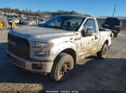 2017 FORD F-150 XL Silver  Gasoline 1FTMF1EF7HFB29882 photo #3