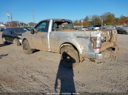 2017 FORD F-150 XL Silver  Gasoline 1FTMF1EF7HFB29882 photo #4