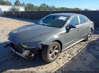 2020 HYUNDAI SONATA SE Gray  Gasoline 5NPEG4JA4LH054604 photo #3