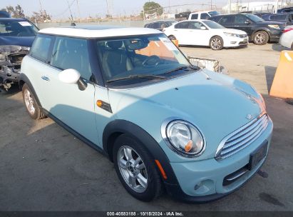 2013 MINI HARDTOP COOPER Light Blue  Gasoline WMWSU3C53DT677826 photo #1