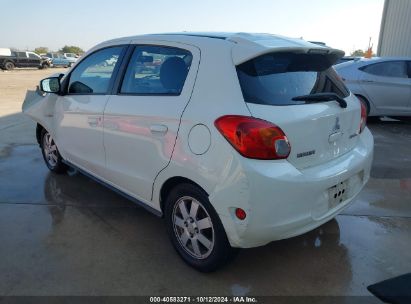 2014 MITSUBISHI MIRAGE ES White  Gasoline ML32A4HJ7EH023992 photo #4