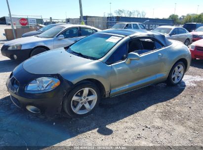 2008 MITSUBISHI ECLIPSE SPYDER GS Green  Gasoline 4A3AL25F88E031982 photo #3