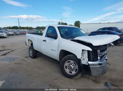 2012 CHEVROLET SILVERADO 2500HD WORK TRUCK White  Flexible Fuel 1GC0CVCG3CF136346 photo #1