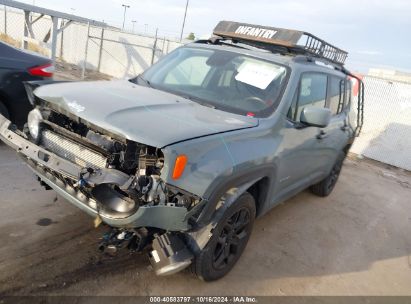 2018 JEEP RENEGADE LATITUDE 4X4 Gray  Gasoline ZACCJBBB1JPH09083 photo #3