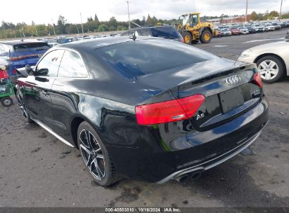 2016 AUDI A5 2.0T PREMIUM Black  Flexible Fuel WAUM2AFR3GA006478 photo #4