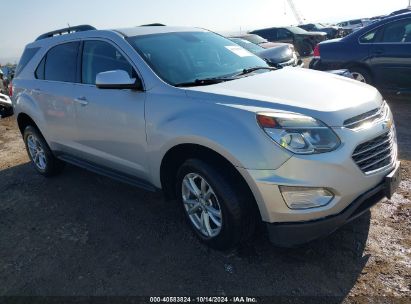 2017 CHEVROLET EQUINOX LT Silver  Gasoline 2GNALCEK3H6230990 photo #1